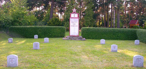 д. Селессен. Памятник на советском военном кладбище. 