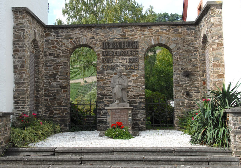 Коммуна Браунеберг. Памятник землякам, погибшим во время обеих мировых войн.
