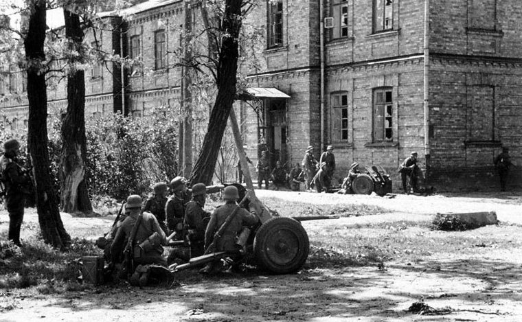 Немцы в обороне. Февраль 1943 г.