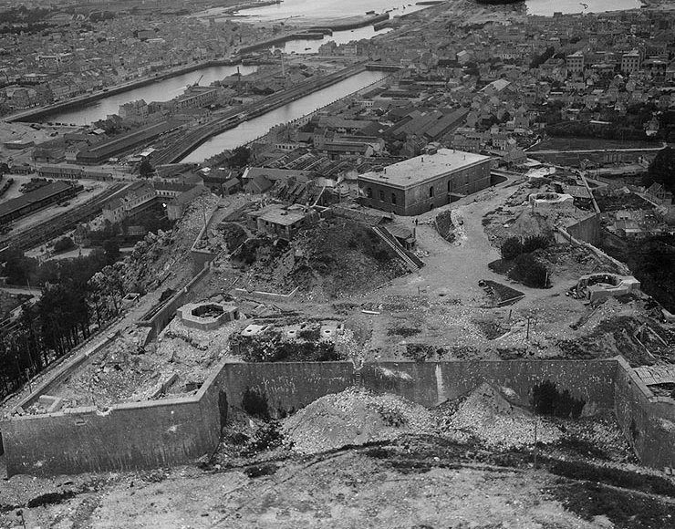 Аэрофотосъемка Форт-дю-Руля. Лето 1944 г.