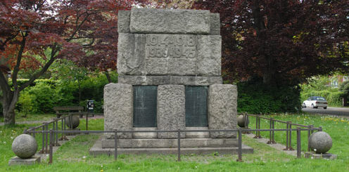 г. Гамбург. Памятник землякам, погибшим во время обеих мировых войн.