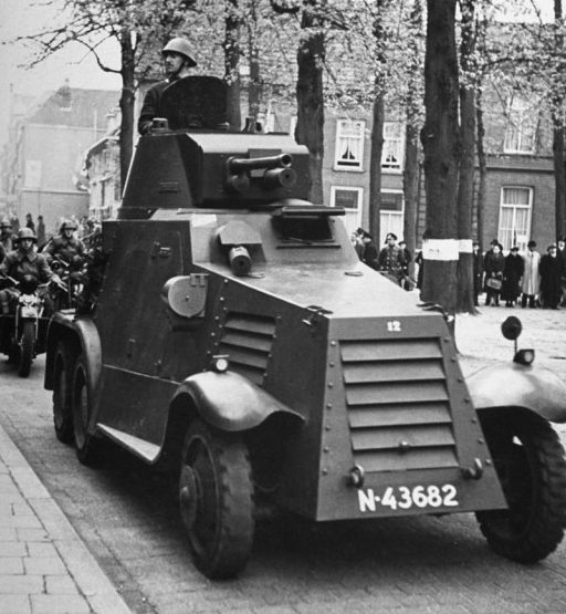 Голландский бронеавтомобиль «Ландсверк М38».