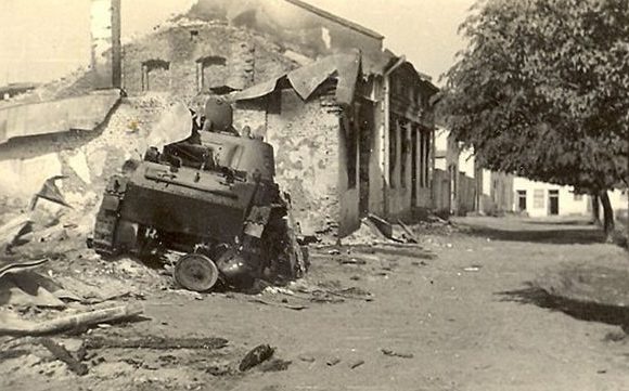 После ухода Красной Армии. 24 июля 1941 г. 