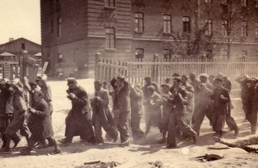 Советские военнопленные. Октябрь 1941 г.