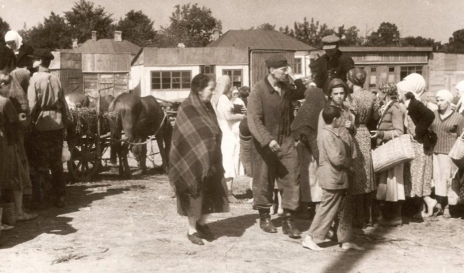 Базар «Калича». Август 1941 г.