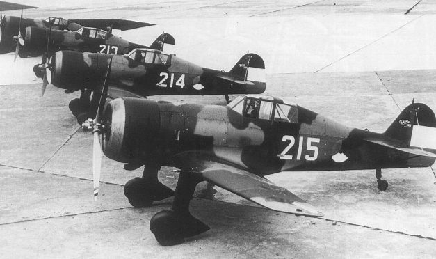 Истребители Fokker D-XXI. Октябрь 1939 г.