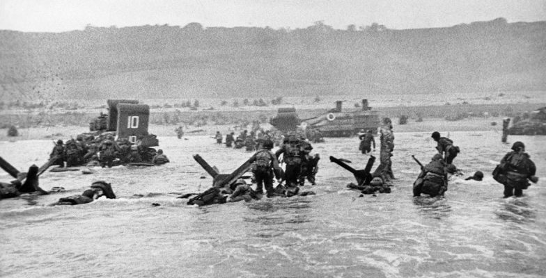 Высадка десанта на плацдарме «Омаха». Утро 6 июня 1944 г.
