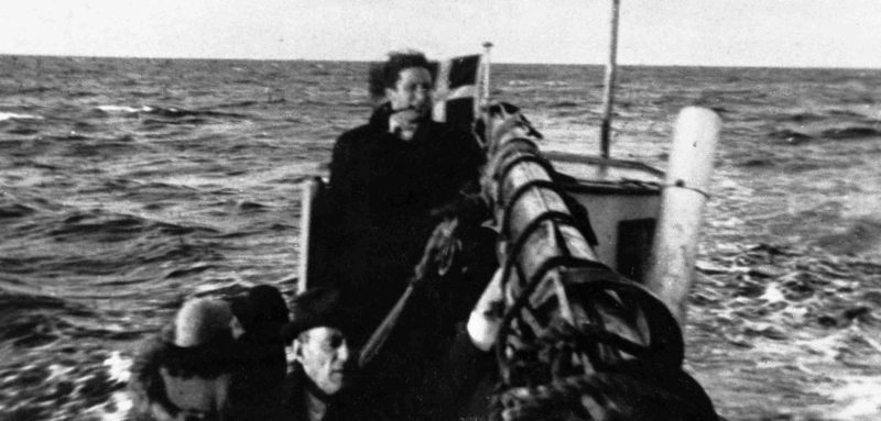 Датских евреев перевозят в Швецию. 1943 г.