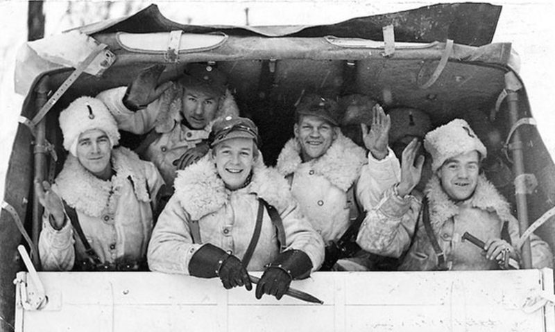 Добровольцы США и Канады в Финляндии. Декабрь 1939 г.