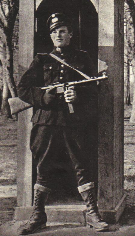 Полицейский датского корпуса вспомогательной полиции. 1944 г. 