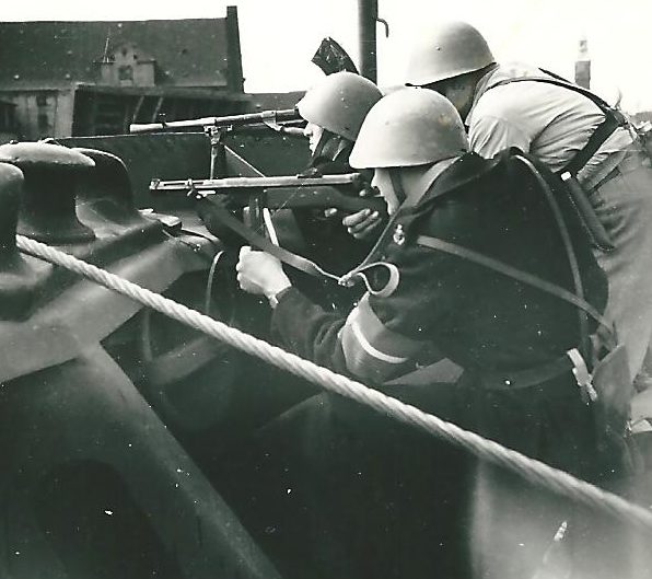 Группа Сопротивления в порту. 5 мая 1945 г.