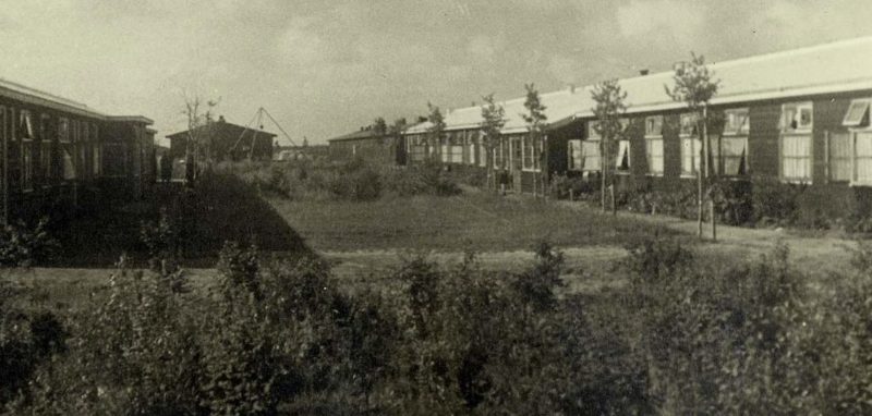 Бараки концлагеря в Вестерборке. 1943 г.