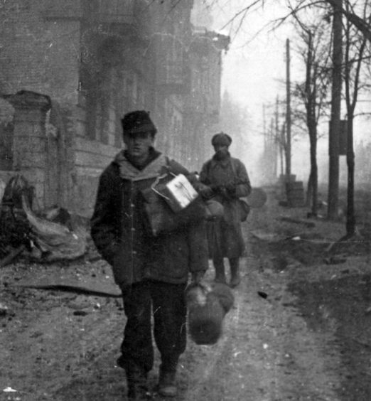 Пленный немец. 2 марта 1944 г.