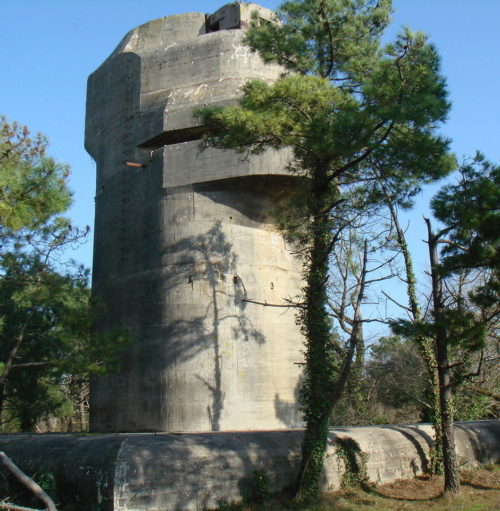 Командная башня в годы войны и сегодня.