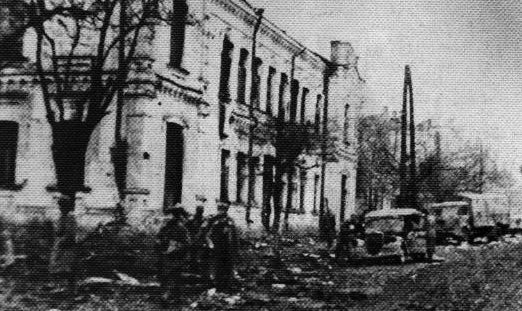 Красная Армия входит в Умань. 10 марта 1944 г.
