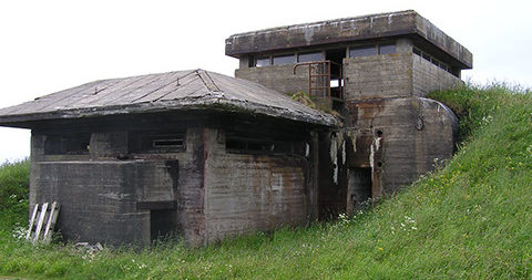 Командный бункер во время войны и сегодня.