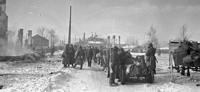 Красная Армия в Выборге. Февраль 1940 г.