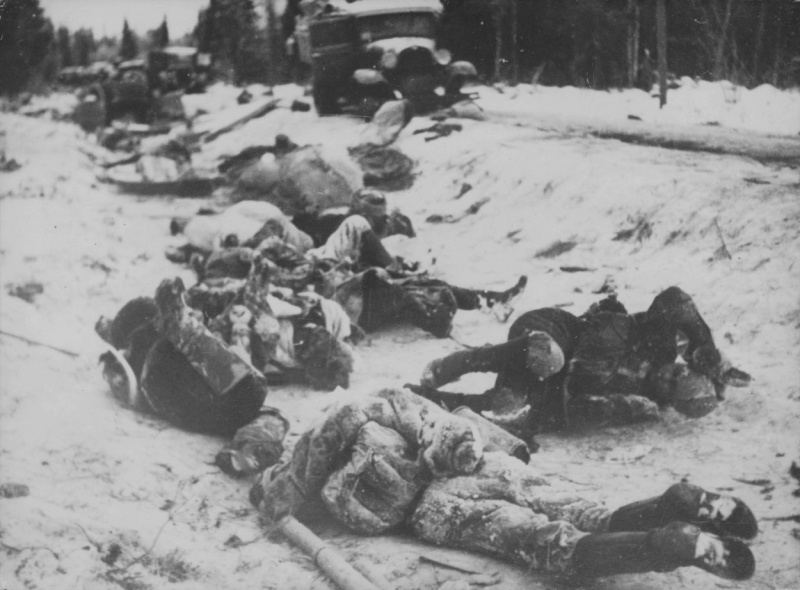 Южное Леметти после занятия финскими войсками. Март 1940 г. 