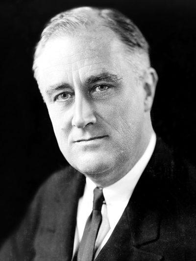 Франклин Делано Рузвельт в 1933 г.