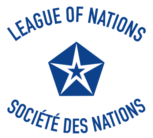 Флаг Лиги Наций.