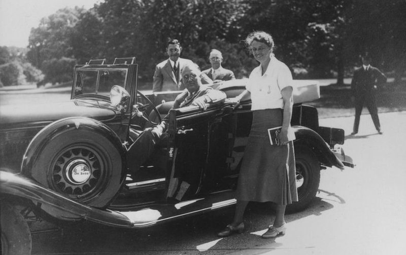 Франклин Д. Рузвельт и Элеонора Рузвельт. 1933 г.
