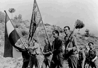 Шведские добровольцы в Испании. 1937 г. 