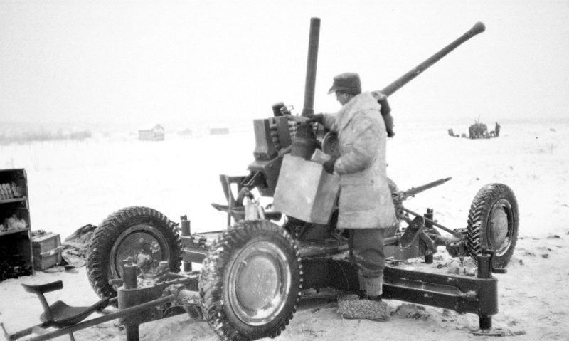 Тренировка шведских добровольцев. Кеми. Январь 1940 г.