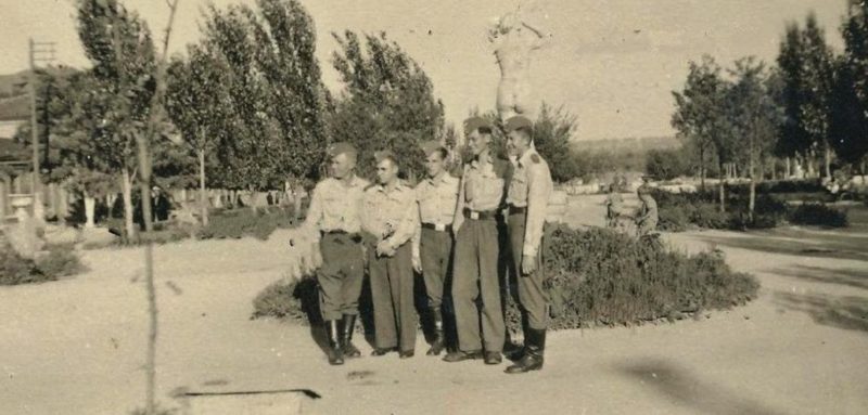 Немцы в парке Николаева. Сентябрь 1941 г.