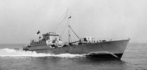 «Gay Viking» - один из военных быстроходных катеров, которыми шведы доставляли в Англию шарикоподшипники. 1942 г.