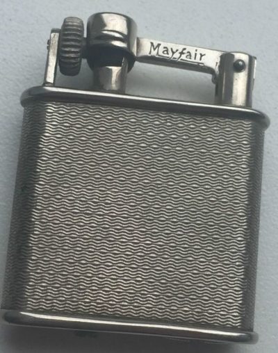 Зажигалки фирмы Mayfair выпускались в 1930-х годах.