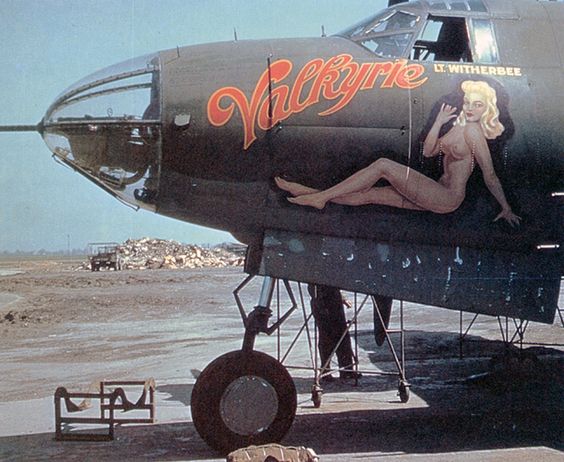 «Рin-up» на бортах музейных самолетов. 