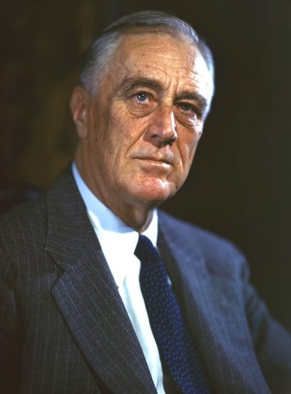 Франклин Рузвельт в 1944 г. 