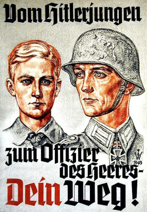 Вербовочный плакат Вермахта.