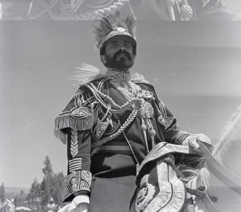 Эфиопский император Хайле Селассие I в 1934 году.