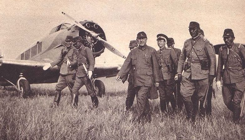 Японские офицеры у озера Хасан. Август 1938 г.