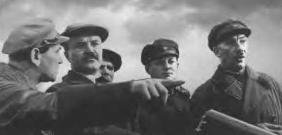 На канале Москва-Волга вместе с Рудзутаком, Межлауком, Антиповым и Ягодой. Сентябрь 1935 г.