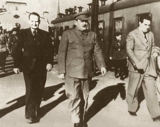 Прибытие Жданова в Таллин. 19 июня 1940 г.