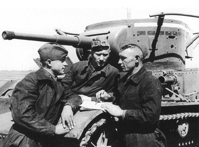 Советские танкисты. 1939 г.