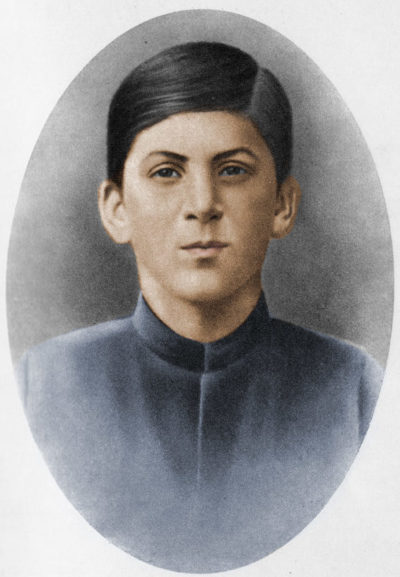 Сосо Джугашвили - ученик Тифлисской духовной семинарии. 1894 г.