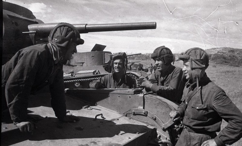Советские танкисты. 1939 г.