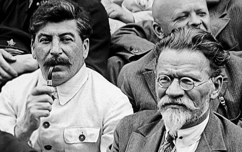 Калинин и Сталин. 1934 г.