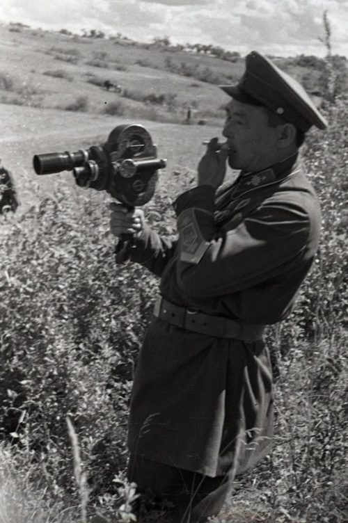 Монгольский кинооператор. 1939 г.