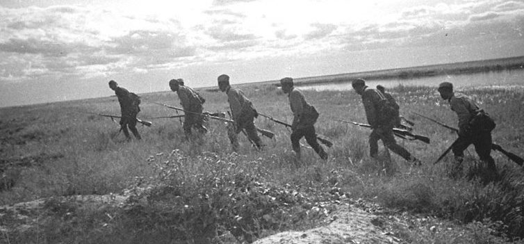 Наступление Красной Армии. 1939 г.