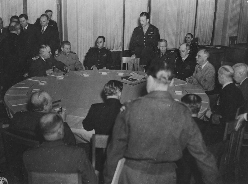 Ялтинская конференция. Февраль 1945 г.