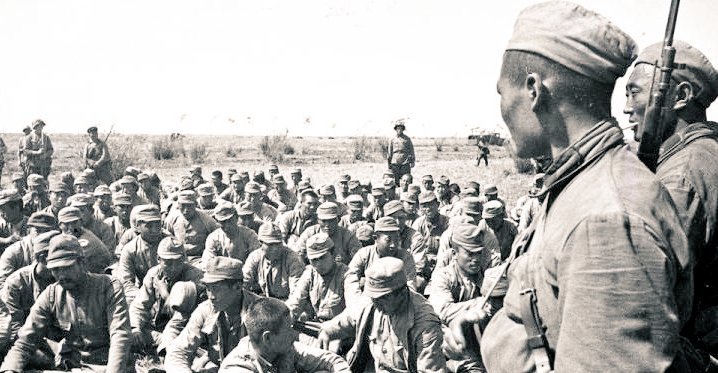 Пленные японские солдаты. 1939 г.
