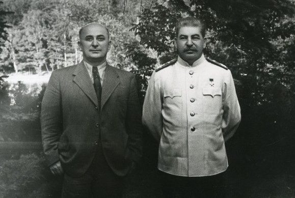 Сталин и Берия 1948 г. 