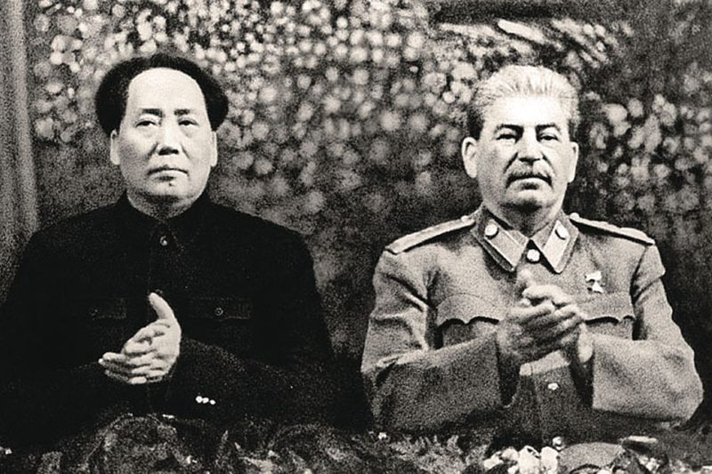 Сталин и Мао Цзэдун. 1949 г.