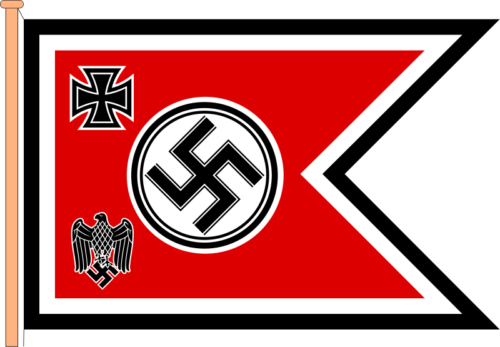 Флаг руководителя Верховного главнокомандования Вермахта (1938-1941 гг.).