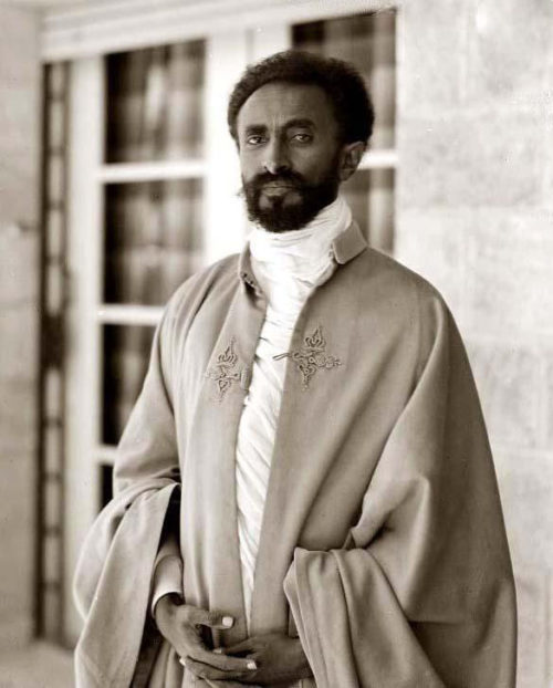 Хайле Селассие I - Император Эфиопии. 1936 г.