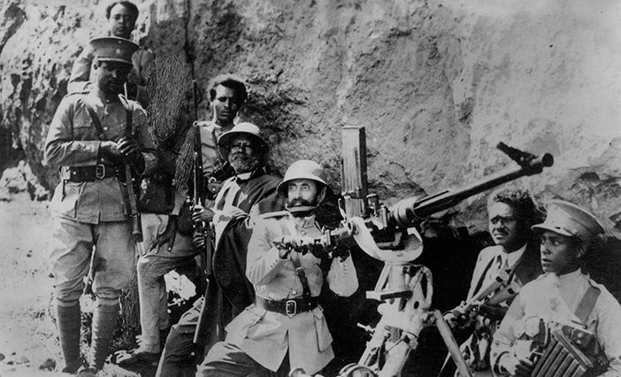 Эфиопская пехота. 1935 г. 